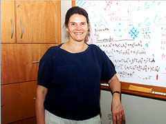 A professora Mrcia Miguel Ferreira: informaes qumicas a partir de sinais experimentais